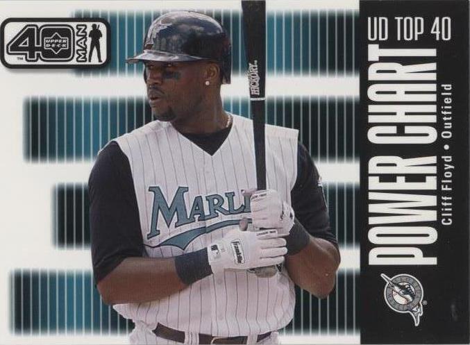 2002 Upper Deck 40 Man - Cliff Floyd #1115