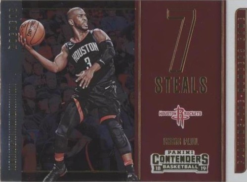 2018-19 Panini Contenders - Chris Paul #27