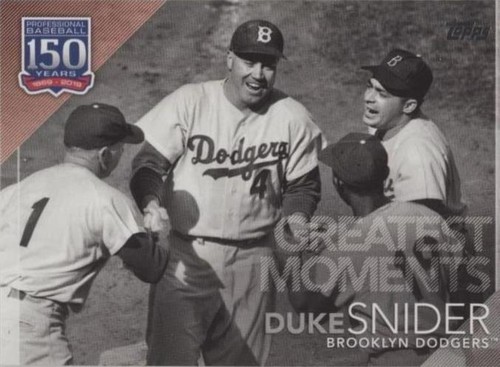 2019 Topps - Duke Snider #150-40
