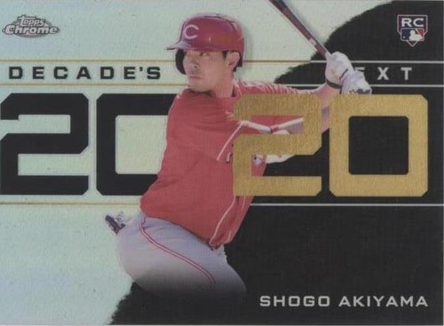 2020 Topps Chrome Update Series - Shogo Akiyama #DNC-23