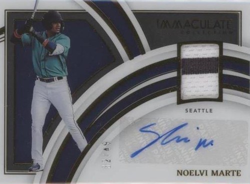 2022 Panini Immaculate Collection - Noelvi Marte #CIMS-NM