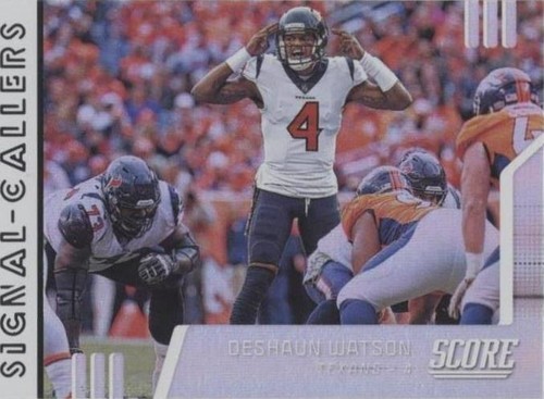 2019 Score Deshaun Watson #SC-16
