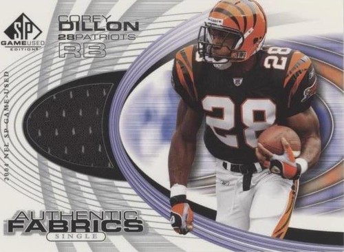 2004 SP Game Used Edition Corey Dillon #AF-CD