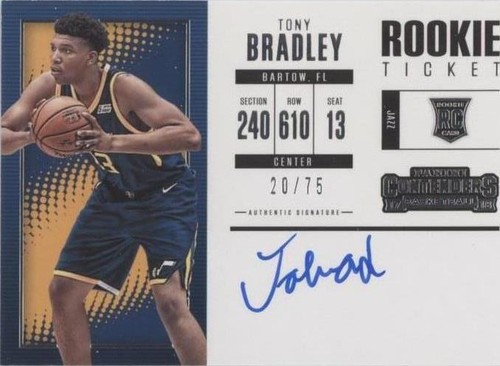 2017-18 Panini Contenders - Tony Bradley #127