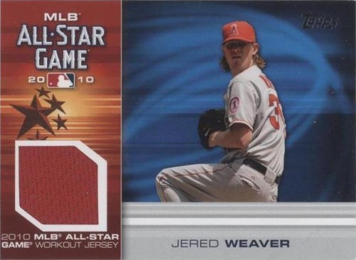 2010 Topps Update Series - Jered Weaver #AS-JW