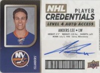 2017-18 Upper Deck MVP - Anders Lee #NHL-AL