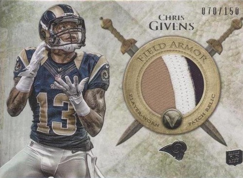 2012 Topps Valor Chris Givens #FAP-CG