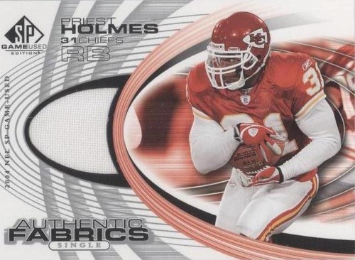 2004 SP Game Used Edition Priest Holmes #AF-PH