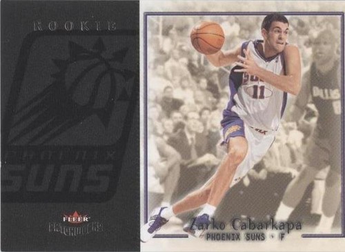 2003-04 Fleer Patchworks - Zarko Cabarkapa #95