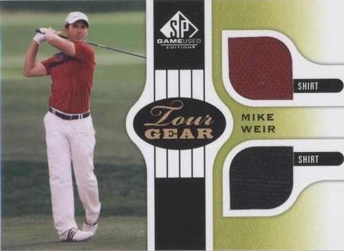 2012 SP Game Used Edition - Mike Weir #TG MW