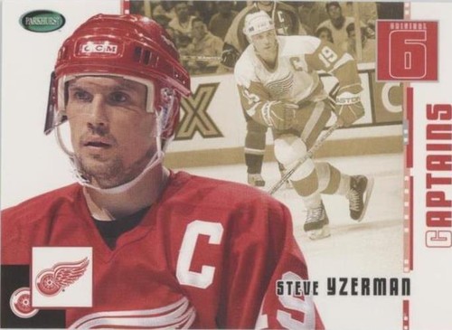 2003-04 Parkhurst Original Six Detroit Red Wings - Steve Yzerman #71
