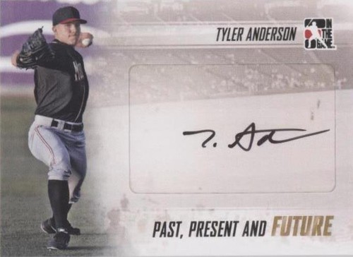 2013 In the Game Past, Present, and Future - Tyler Anderson #PPF-TA3
