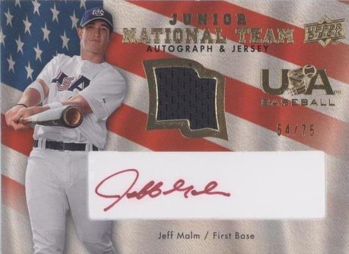 2008 Upper Deck - Jeff Malm #USJR-JM