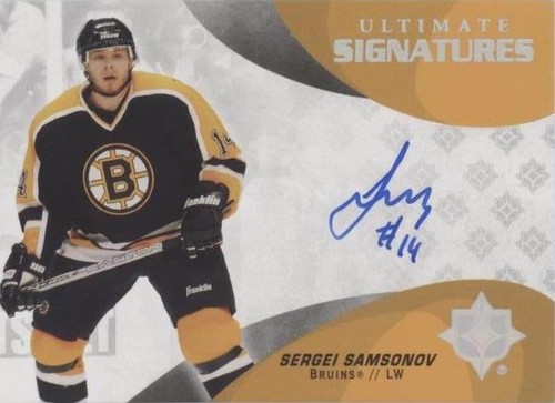 2020-21 Upper Deck Ultimate Collection - Sergei Samsonov #US-SS