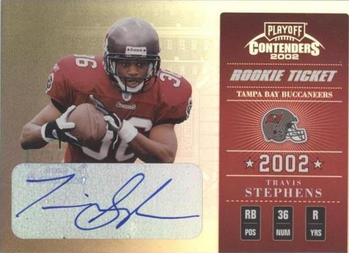 2002 Playoff Contenders Travis Stephens #175