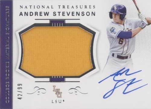 2018 Panini National Treasures - Andrew Stevenson #CMS-AS