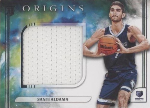 2021-22 Panini Spectra Santi Aldama Gold RPA /10 Memphis
