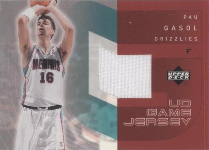 Cubierta superior 2002-03 - Pau Gasol #PG