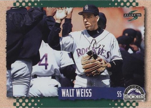 1995 Score - Walt Weiss #435
