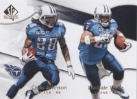 2009 SP Authentic Chris Johnson LenDale White #165