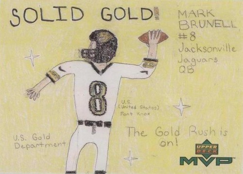 1999 Upper Deck MVP Mark Brunell #W15
