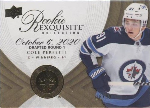 2021-22 Upper Deck Black Diamond - Cole Perfetti #07R-CP