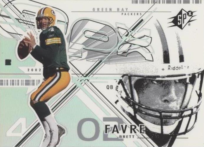2002 SPx Brett Favre #64