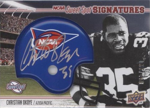 2010 NCAA Sweet Spot Christian Okoye #SSS-CO