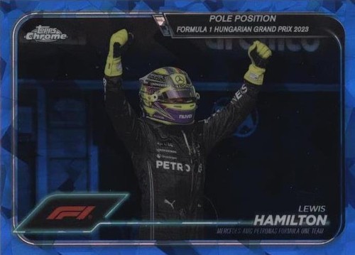 2024 Topps Chrome Sapphire Edition Formula 1 - Lewis Hamilton #158