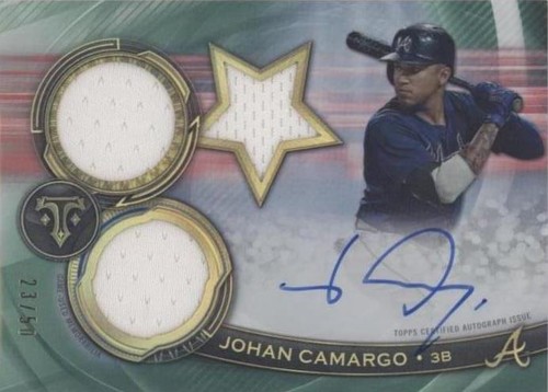 2019 Topps Triple Threads - Johan Camargo #RFPAR-JC
