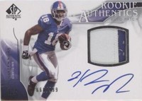 2009 SP Authentic Hakeem Nicks #382