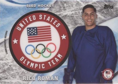 2018 Topps U.S. Olympic & Paralympic Team and Hopefuls - Rico Roman #ICR-RR