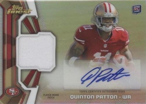 2013 Topps Finest Quinton Patton #RAP-QP