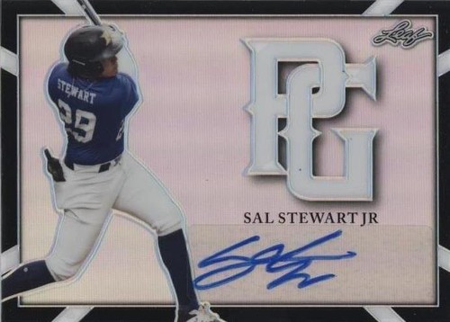 2021 Leaf Perfect Game National Showcase - Sal Stewart #BA-SS1