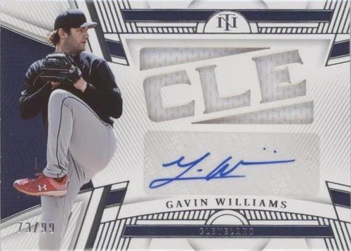 2023 Panini National Treasures - Gavin Williams #DMS-GW