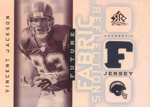 2005 Upper Deck Reflections Vincent Jackson #FFR-VJ