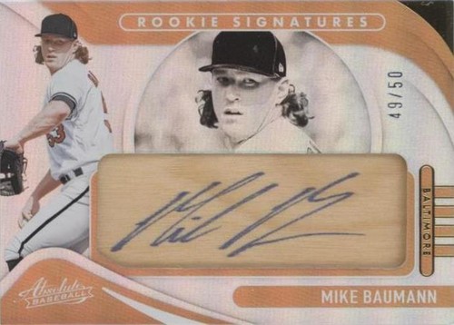 2022 Panini Absolute - Mike Baumann #126