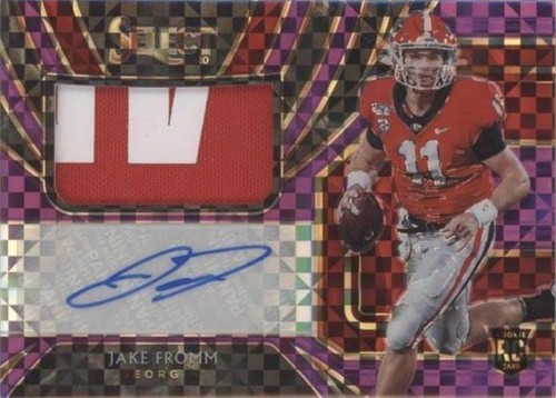 2020 Panini Chronicles Draft Picks Jake Fromm #8
