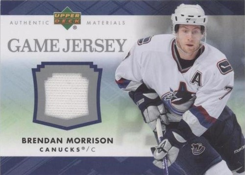 2007-08 Upper Deck - Brendan Morrison #J-BM