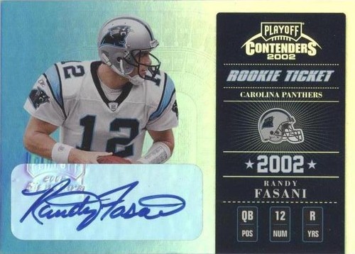2002 Playoff Contenders Randy Fasani #163