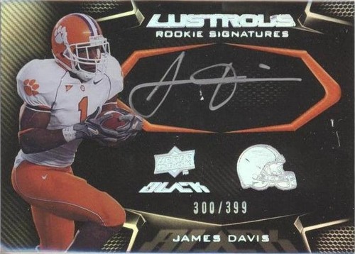 2009 Upper Deck Black James Davis #95