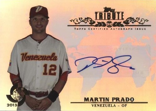 2013 Topps Tribute WBC - Martin Prado #WTA-MP