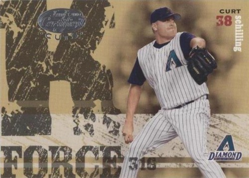 2004 Leaf Certified Cuts - Curt Schilling #KF-19
