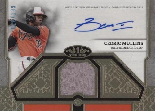 2024 Topps Tier One - Cedric Mullins #T1AR-CM