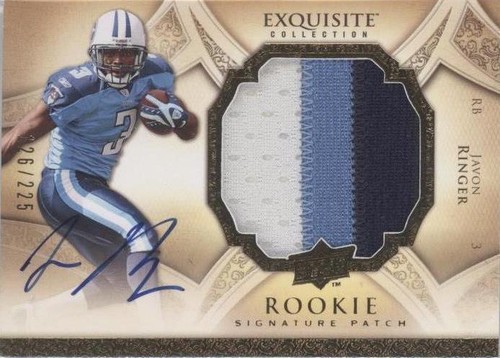 2009 Upper Deck Exquisite Collection Javon Ringer #178