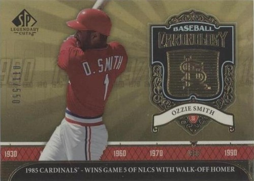 2006 SP Legendary Cuts - Ozzie Smith #BC-OS
