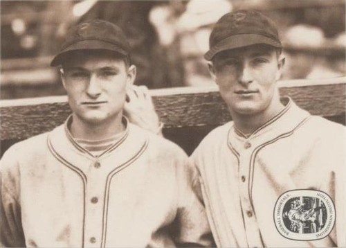 1986 The Sporting News Conlon Collection Baseball Immortals 1 - Lloyd Waner Paul Waner #58