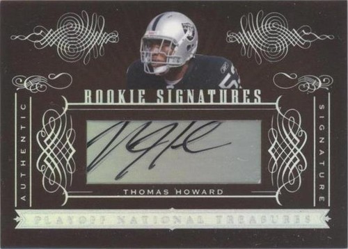 2006 Playoff National Treasures Thomas Howard #196