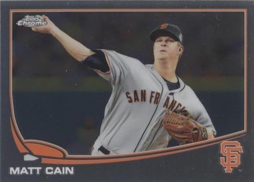 2013 Topps Chrome - Matt Cain #8