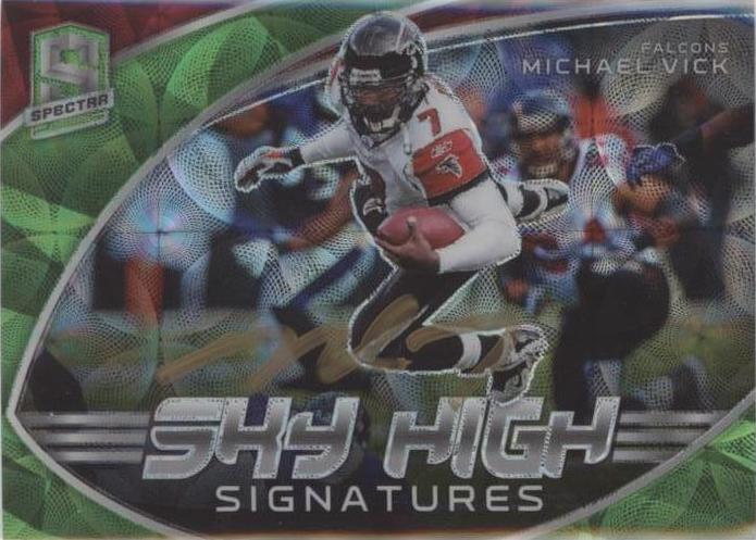2022 Panini Spectra Michael Vick #SKS-MVI